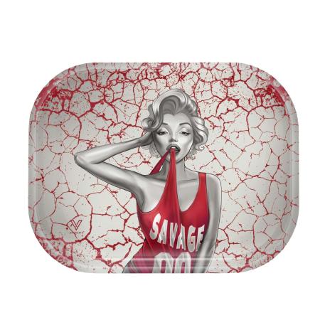 V-Syndicate Rolling Tray Small – "Dank Diva"